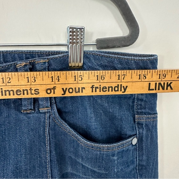 Esprit vintage Wide leg bell bottom bootcut denim jeans size 14 - Picture 8 of 15